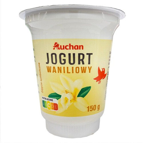 Jogurt o smaku waniliowym Auchan 150 g