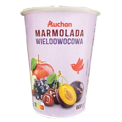 Marmolada wieloowocowa Auchan 600 g