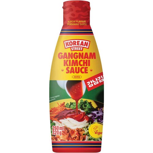 Sos koreański Gangnam Kimchi   Korean Street 260 ml