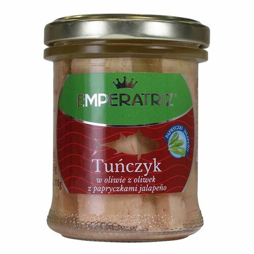 Tuńczyk jalapeno w oliwie z oliwek Emperatriz 165 g