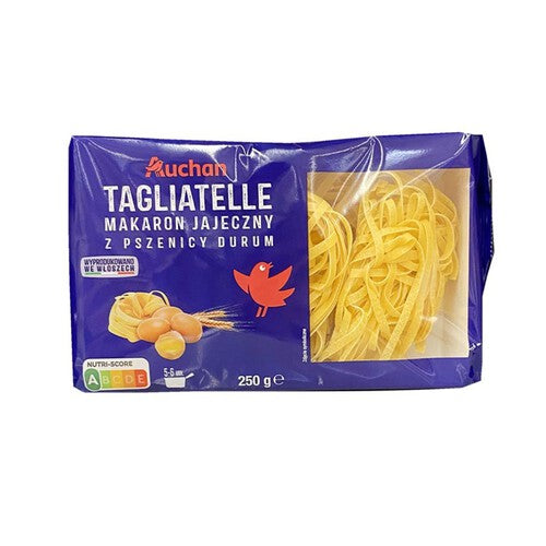 Tagiatelle makaron jajeczny Auchan 250 g