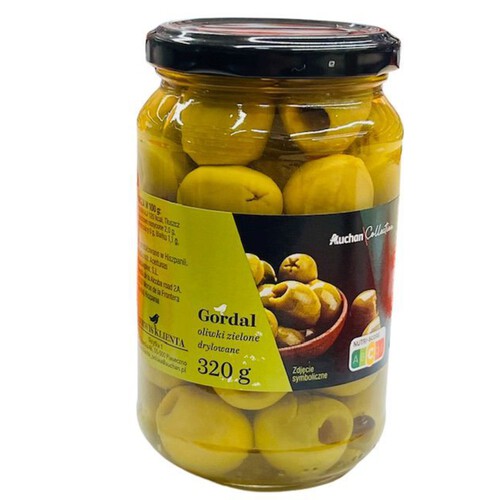 Oliwki zielone drylowane Auchan Collection 320 g