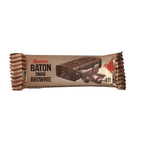 Baton Brownie  Auchan 40 g