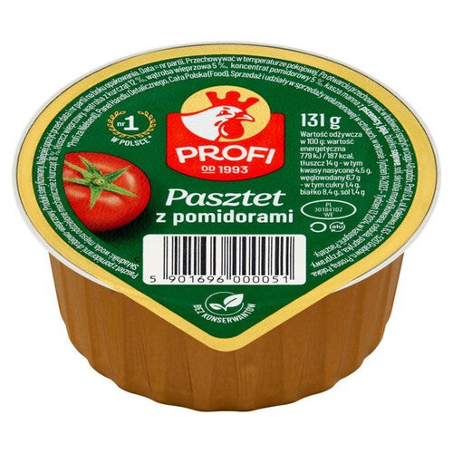 Pasztet z pomidorami. drobiowo-wieprzowy Profi 131 g