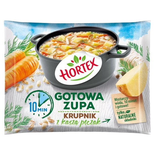 Gotowa zupa krupnik z kaszą pęczak Hortex 450 g