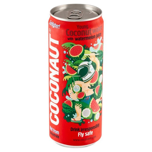 Woda kokosowa z sokiem arbuzowym Coconaut 320 ml