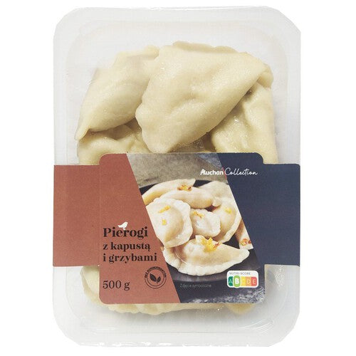 Pierogi z kapustą i grzybami Auchan Collection 500 g