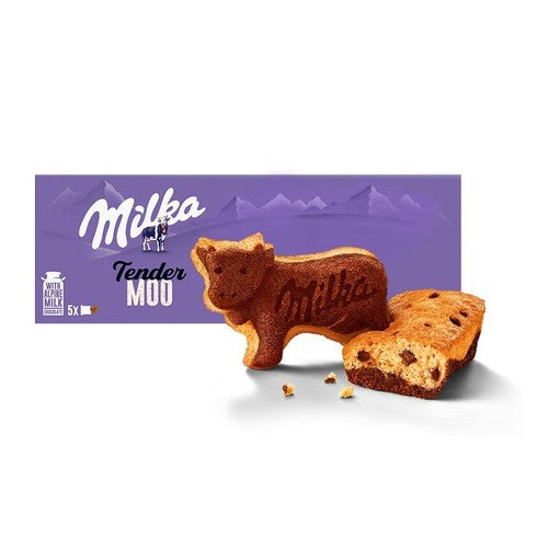 Tender Moo ciastko biszkoptowe z kawałkami czekolady   Milka 140 g