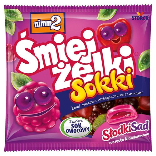 Śmiejżelki Sokki z witaminami nimm2 90 g