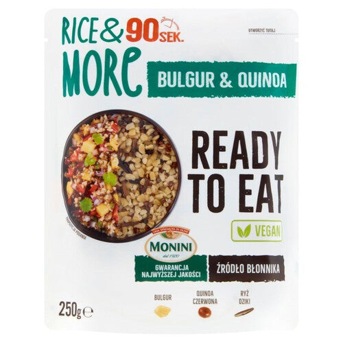 RiceMore Kasza Bulgur i Quinoa Monini 250 g